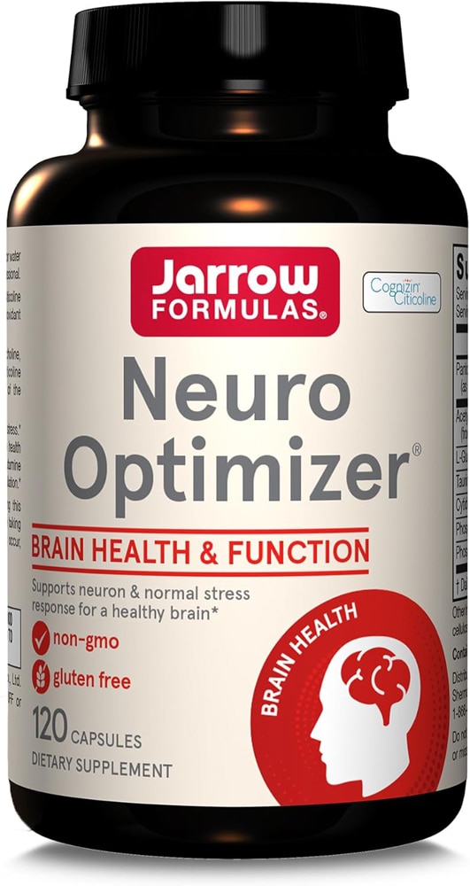 Neuro Optimizer - Здоровье и Функция Мозга - 120 капсул - Jarrow Formulas Jarrow Formulas