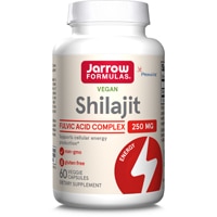 Energy Shilajit Fulvic Acid Complex -- 250 mg - 60 Veggie Capsules (Капсулы на растительной основе) Jarrow Formulas