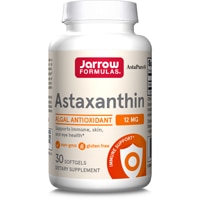 Immune Support Astaxanthin -- 12 mg - 30 Softgels (Мягкие капсулы) Jarrow Formulas