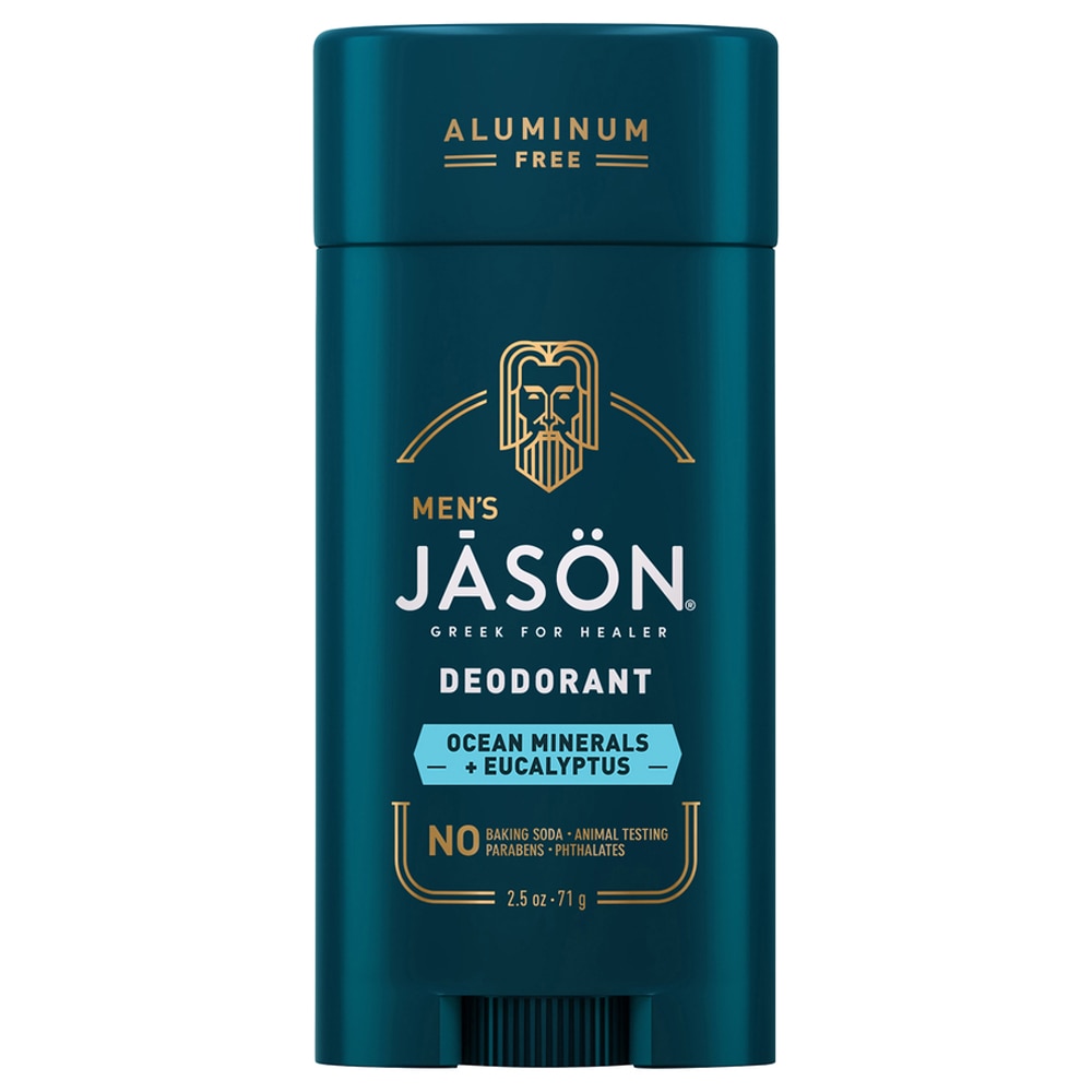 Мужской дезодорант-карандаш Ocean Minerals + эвкалипт — 2,5 унции JASON
