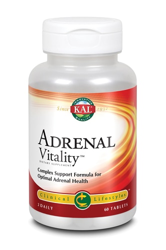 Kal Adrenal Vitality™ -- 60 Tablets (Таблетки) KAL