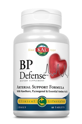 Kal BP Defense™ - Формула поддержки артериального здоровья 60 таблеток Kal