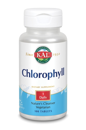 Хлорофилл - 100 таблеток - KAL KAL