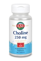Холин - 250 мг - 100 таблеток - KAL KAL