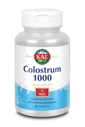 Kal Colostrum -- 1000 mg - 60 Tablets (Таблетки) KAL