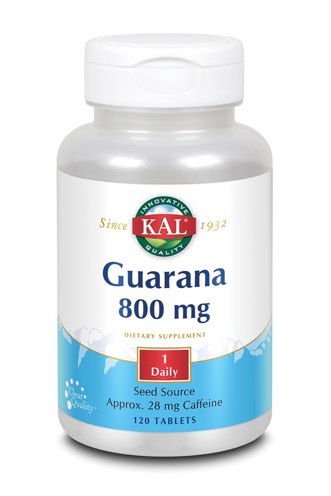 Kal Guarana -- 800 mg - 120 Tablets (Таблетки) KAL