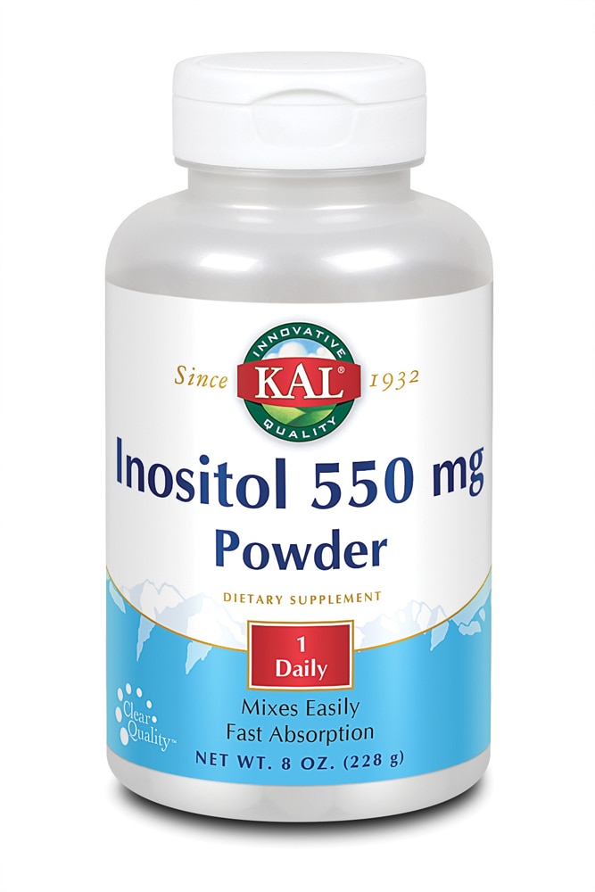Kal Порошок инозитола – 550 мг – 8 унций KAL