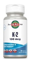 K-2 -- 100 мкг -- 60 растительных капсул KAL