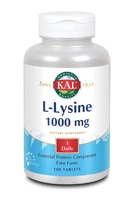 Kal L-лизин -- 1000 мг -- 100 таблеток KAL