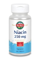 Кал ниацин -- 250 мг -- 100 таблеток KAL