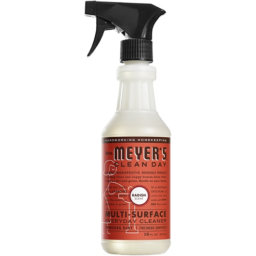 Clean Day Многофункциональное ежедневное чистящее средство в спрее для ежедневного использования Редька -- 16 жидких унций Mrs. Meyer's