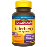 Elderberry Capsules (Капсулы) -- 400 mg - 60 Capsules Nature Made