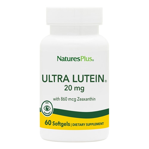 Ultra Lutein - 20 мг - 60 капсул - NaturesPlus NaturesPlus