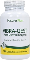 Vibra-Gest -- 180 Vegetarian Capsules (Вегетарианские капсулы) NaturesPlus