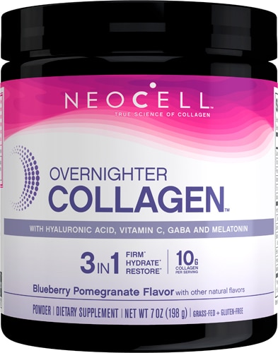 Overnighter Collagen Blueberry Pomegranate -- 7 унций Neocell