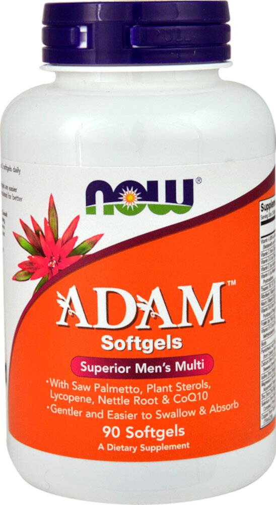 Adam Superior Мультивитамины для мужчин - 90 капсул - NOW Foods NOW Foods