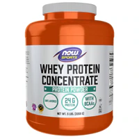 Sports Whey Protein Concentrate - Informed Sport Certified Unflavored (Без вкуса) -- 5 lbs NOW Foods