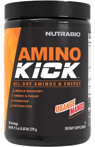 Amino Kick Orange Mango -- 30 Servings (Порции) NutraBio