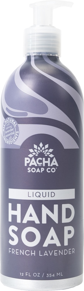 Жидкое мыло для рук — французская лаванда — 12 жидких унций Pacha Soap Co