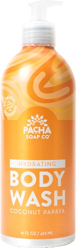 Гель для тела - Увлажняющая кокосовая папайя - 16 жидких унций Pacha Soap Co