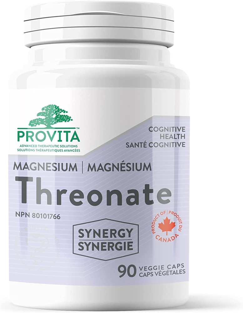 Magnesium Threonate -- 90 Veggie Capsules (Капсулы на растительной основе) Provita