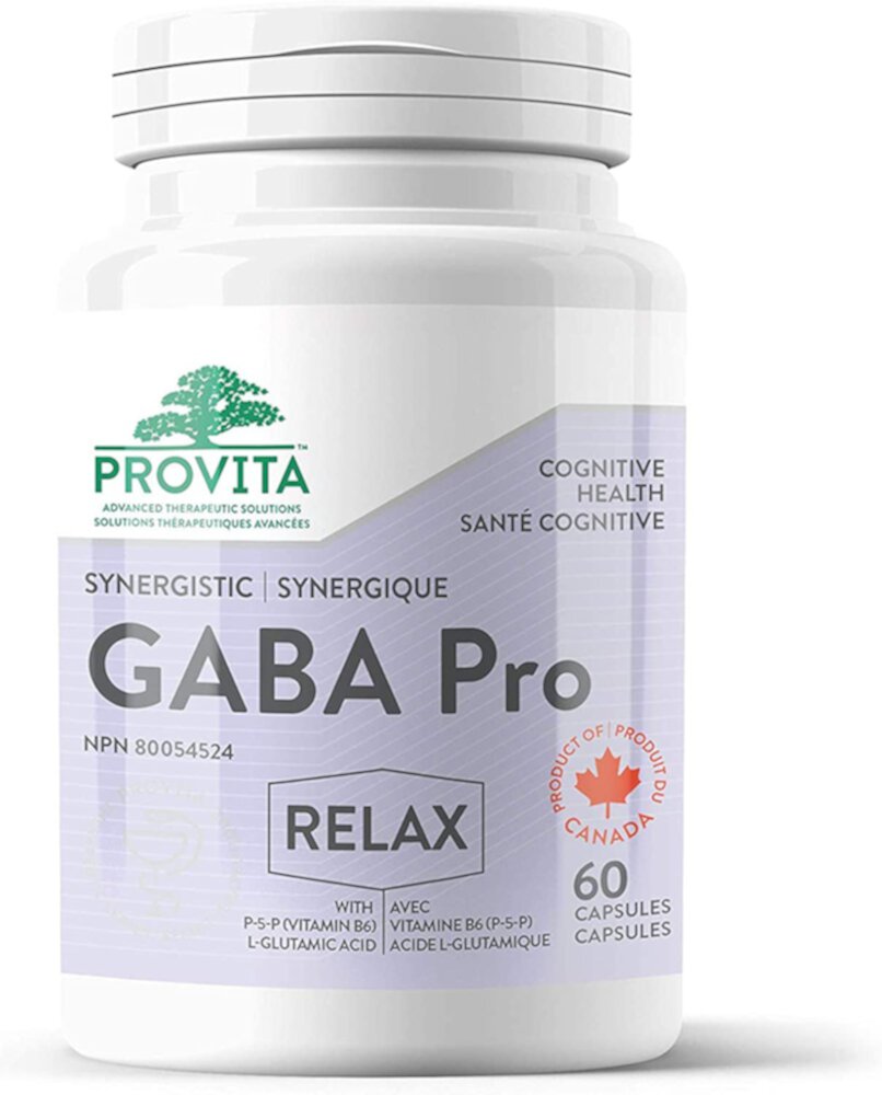 Synergistic GABA Pro -- 60 капсул Provita