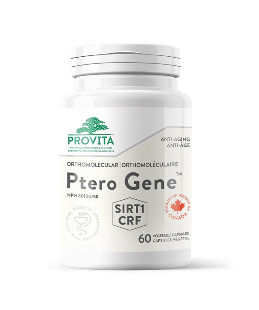 Ptero Gene -- 60 Vegetable Capsules (Растительные капсулы) Provita