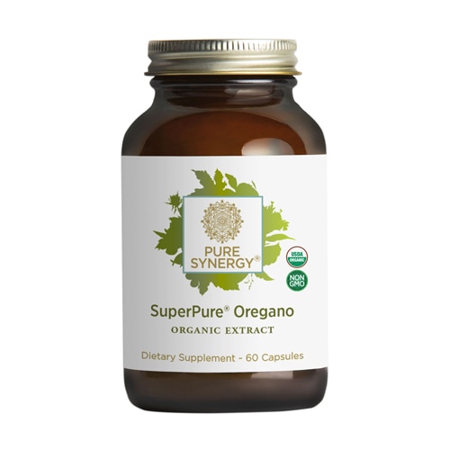 SuperPure Organic Oregano Extract -- 60 Capsules (Капсулы) Pure Synergy