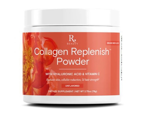 Collagen Replenish Powder (Порошок) - Unflavored (Без вкуса) -- 2.75 oz (Унции) Reserveage Beauty