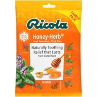 Средство от кашля Honey Herb Throat Drops — 45 капель Ricola