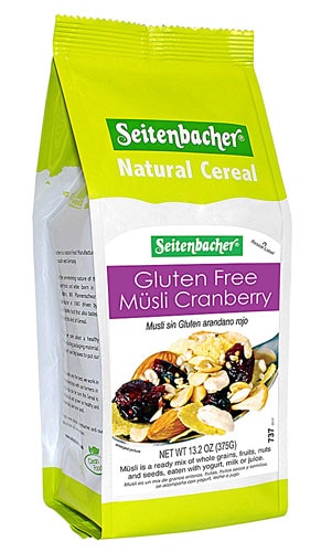 Musli Cereal Безглютеновая клюква - 13,2 унции Seitenbacher