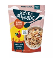 Muesli Cereal - Classic Bircher Mix Apple Cinnamon Minmond -- 12 унций Seven Sundays