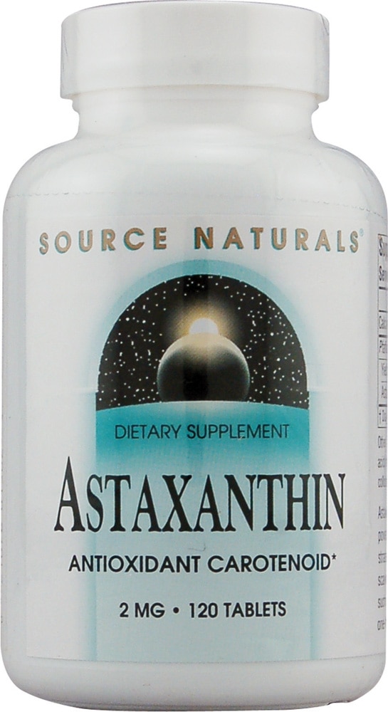 Астаксантин – 2 мг – 120 таблеток Source Naturals