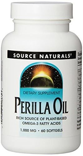 Perilla Oil -- 1000 mg - 60 Softgels (Мягкие капсулы) Source Naturals