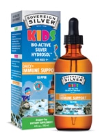 Bio-Active Silver Hydrosol For Kids Daily Plus для поддержки иммунитета — 10 частей на миллион — 4 жидких унции Sovereign Silver