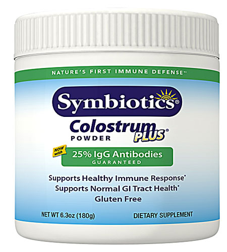 Порошок Colostrum Plus® -- 6,3 унции Symbiotics