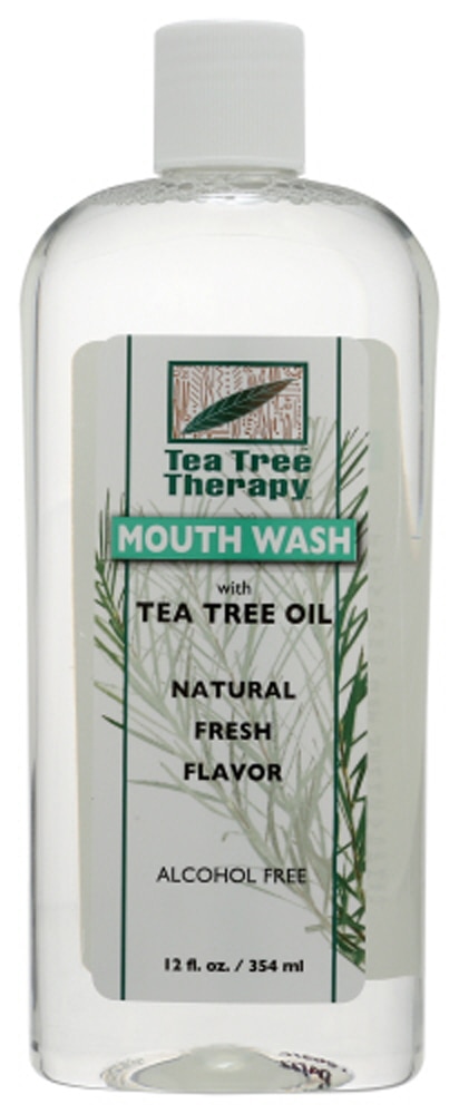 Жидкость для полоскания рта -- 12 жидких унций Tea Tree Therapy