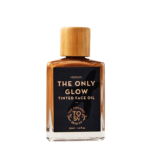 Тонированное масло для лица The Only Glow - Medium - 1 жидкая унция The Organic Skin Co