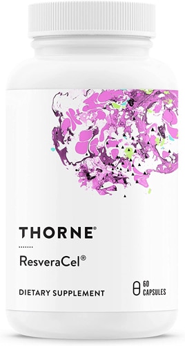 ResveraCel 60 капсул для поддержки здорового старения и метаболизма Thorne