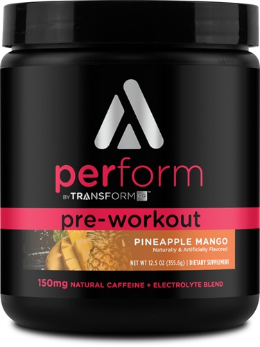 Perform Pre-Workout - 28 Servings (Порции) Pineapple Mango -- 12.5 oz (Унции) TransformHQ