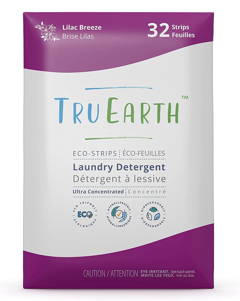 Стиральный порошок Eco-Strips — Сиреневый бриз — 32 загрузки Tru Earth