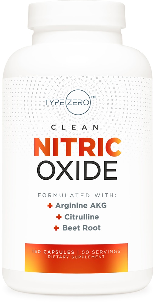 Чистый оксид азота — 2450 мг — 150 капсул Type Zero