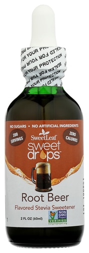 Корневое пиво SweetLeaf Sweet Drops со вкусом стевии, подсластитель - 2 жидких унции SweetLeaf