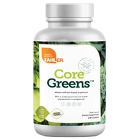 Core Greens Plant-Based Superfoods Capsules (Капсулы) -- 240 Capsules Zahler