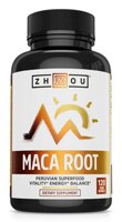 Maca Root -- 120 Vegetable Capsules (Растительные капсулы) Zhou