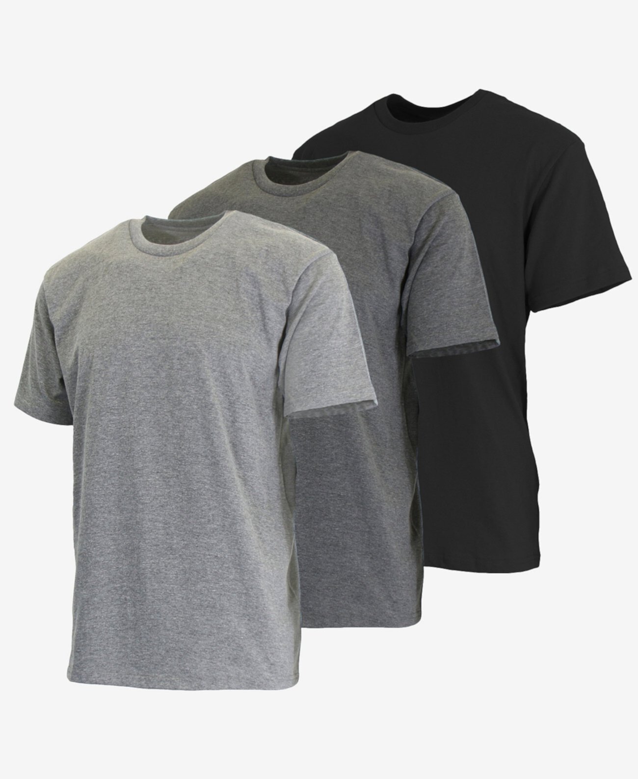 Мужская классическая футболка с круглым вырезом с короткими рукавами, упаковка из 3 шт. Blue Ice