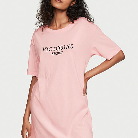 Хлопковая ночная рубашка Victoria's Secret