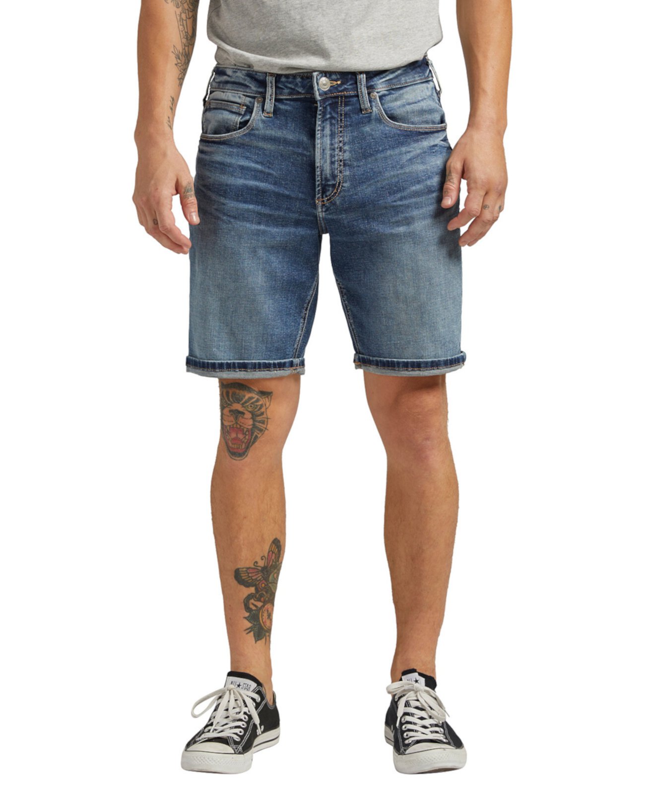 Мужские шорты Machray Athletic Fit 9 дюймов Silver Jeans Co.