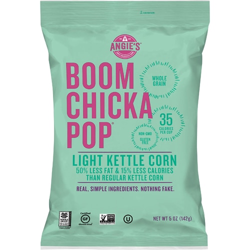 Попкорн BoomChickaPop, без глютена, 142 г - 35 калорий на порцию Angie's