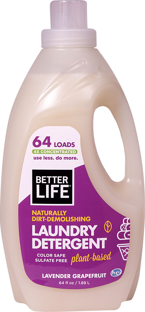 Loads better. Better Life Detergent.